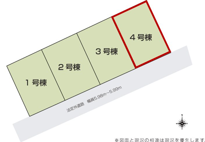 宇城市松橋町南豊崎分譲地(4号地)   外観写真