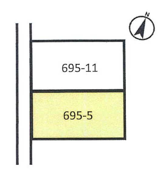 益城町宮園①土地 間取り図