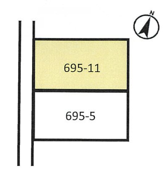 益城町宮園②土地 間取り図