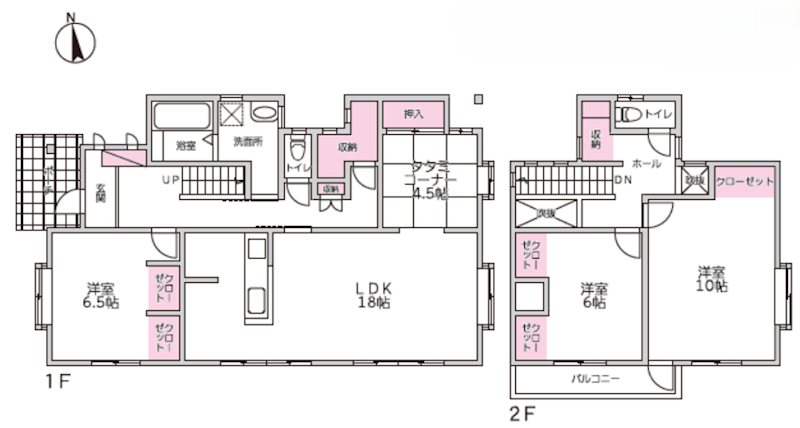 合志市須屋6期戸建 間取り図