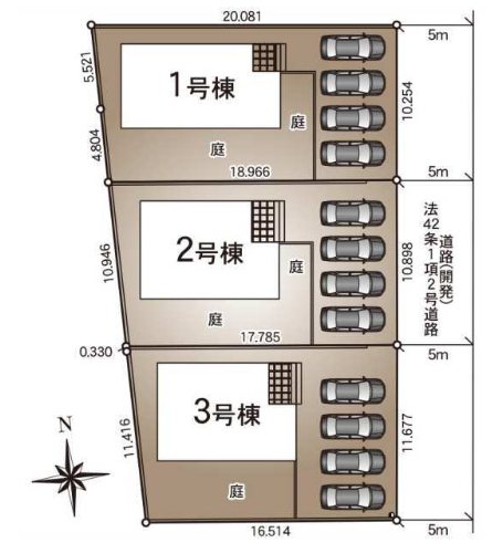 クレイドルガーデン南区城南町下宮地第三1号棟新築戸建  その他