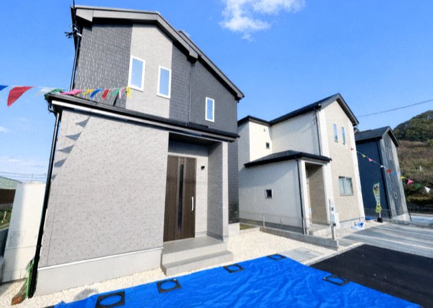 ハートフルタウン西区戸坂町A号棟新築戸建  外観写真