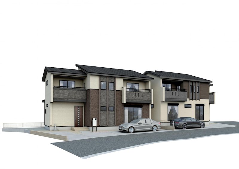 ブルーミングガーデン合志市須屋18期3号棟新築戸建 外観写真