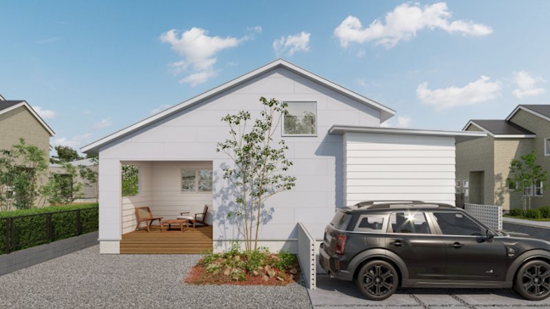 【AH Luxe】合志市栄新築モデルハウス 外観