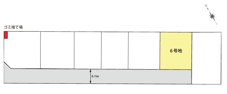 八代市永碇町分譲地(6号地)  外観写真