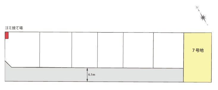 八代市永碇町分譲地(7号地) 外観写真
