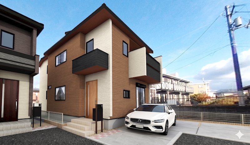 ブルーミングガーデン東区桜木4丁目2期2号棟新築戸建  外観写真