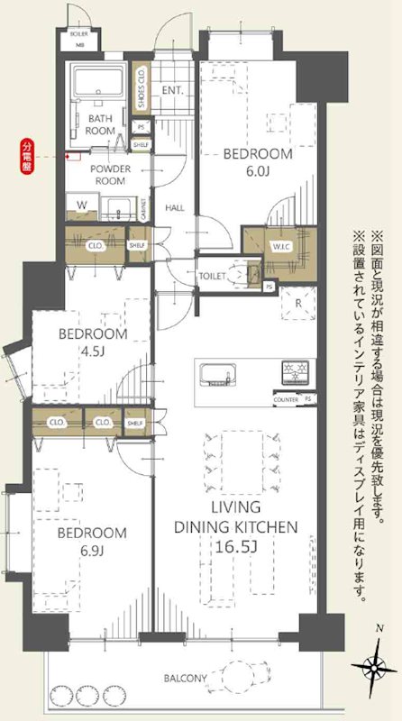 アーバンパレス水前寺駅前 404号室 間取り