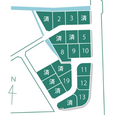 宇土市走潟町【プレシャスガーデン富合駅西Ⅱ】分譲地(3号地)  外観写真