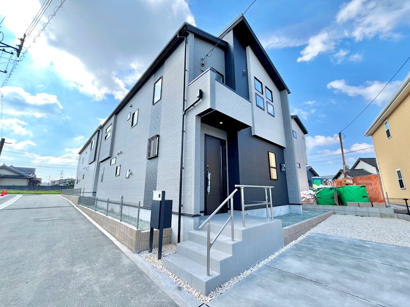 ブルーミングガーデン合志市須屋18期1号棟新築戸建 外観