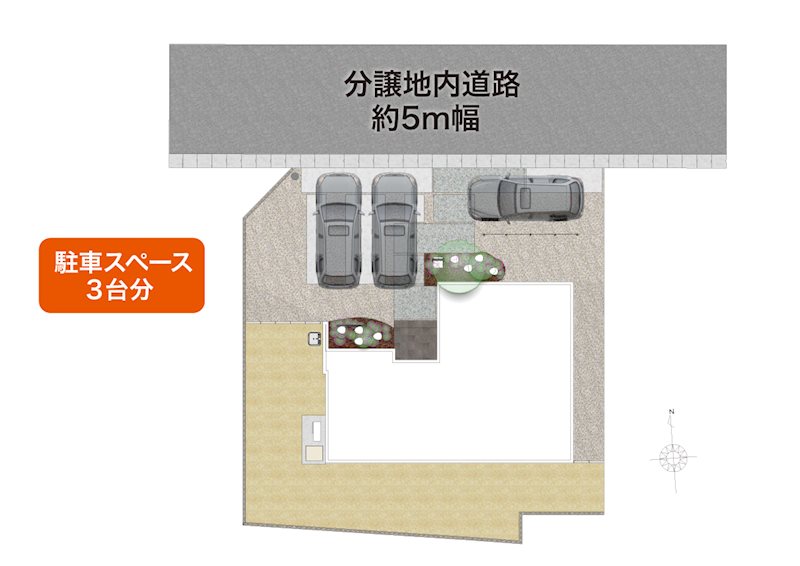 エクセランド西区小島3丁目(小島小学校東団地)6号地戸建 その他