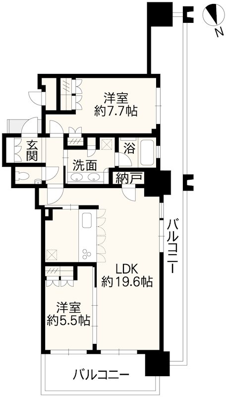 MJR熊本ゲートタワー 間取り
