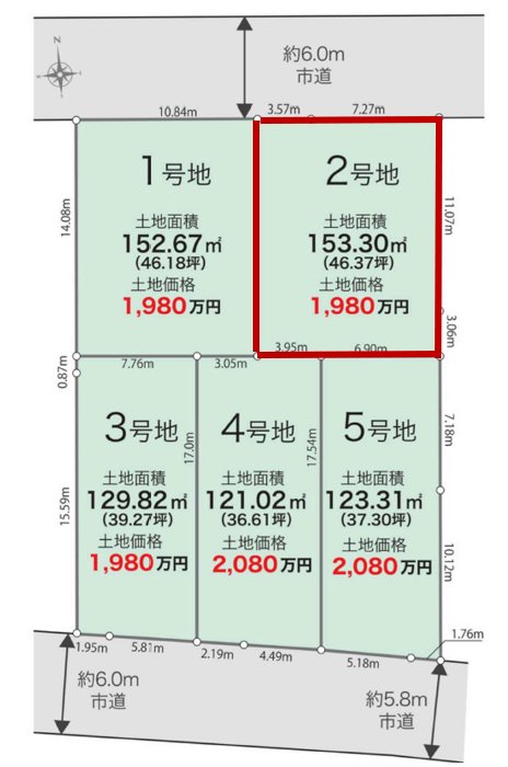 南区薄場町分譲地(2号地) 外観写真
