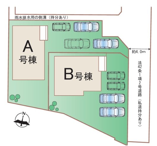 ハートフルタウン東区沼山津4丁目A号棟新築戸建 その他