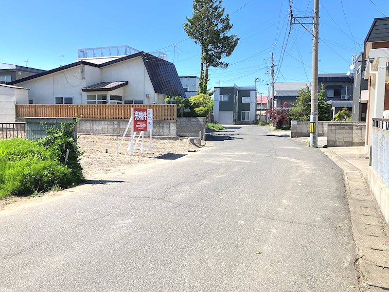 大野鳴滝64　土地 現地写真（前面道路含む現地写真）