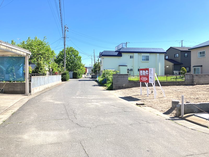 大野鳴滝64　土地 現地写真（前面道路含む現地写真）