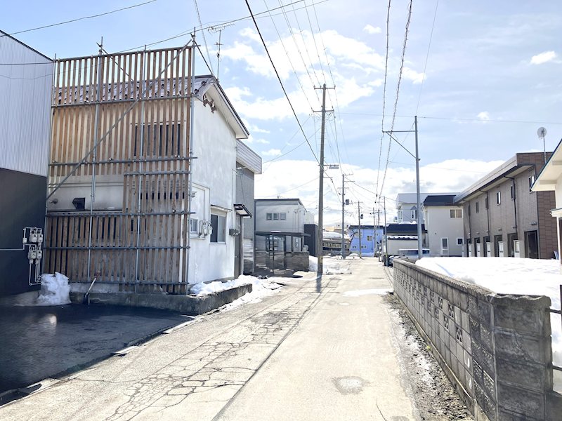佃2丁目　土地 現地写真（前面道路含む現地写真）