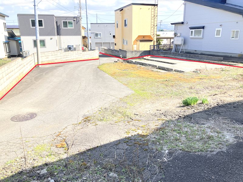 安田字近野　土地 現地写真
