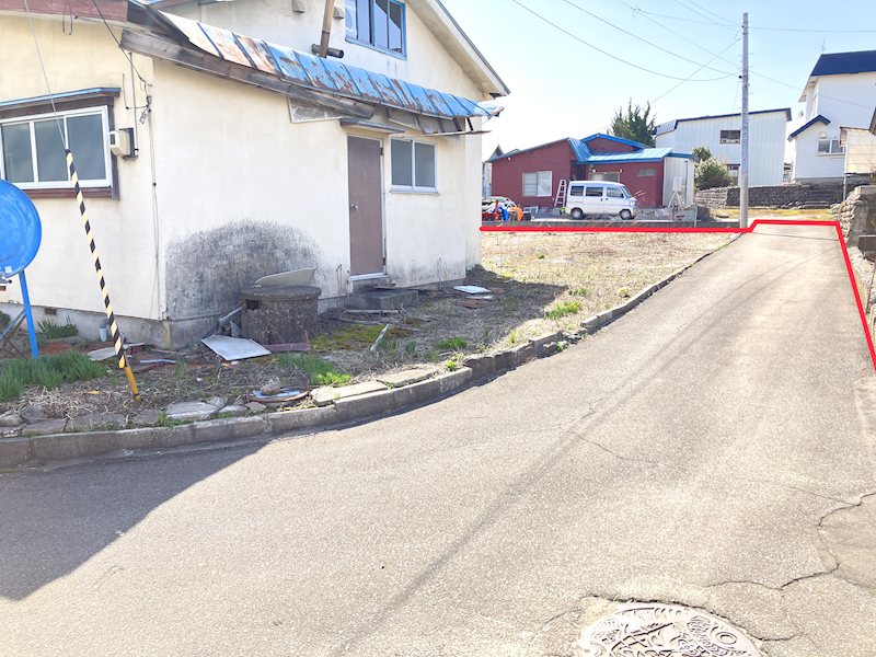 安田字近野　土地 現地写真