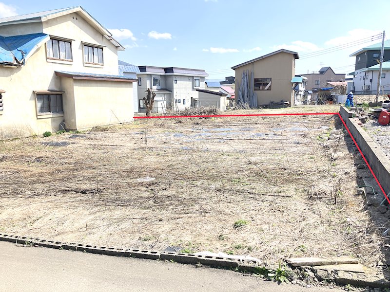 安田字近野　土地 現地写真