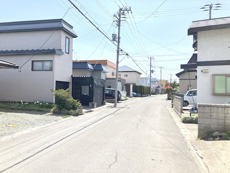 矢田前本泉　住宅 現地写真（前面道路含む現地写真）