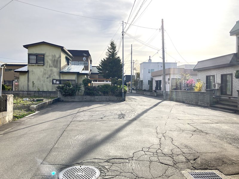 青森県青森市小柳６丁目10-4 現地写真（前面道路含む現地写真）