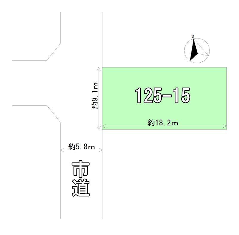 千刈4丁目　土地 間取図・土地図