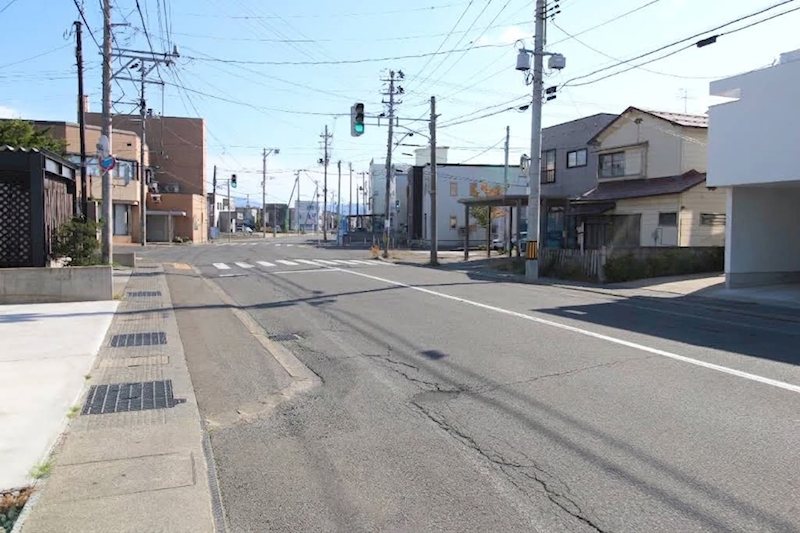 松原3丁目　土地 現地写真（前面道路含む現地写真）