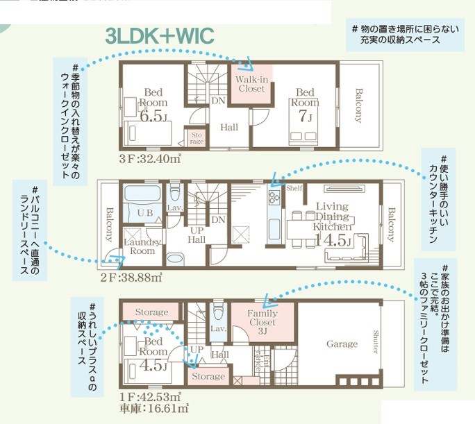 中央区地行2丁目 間取り図