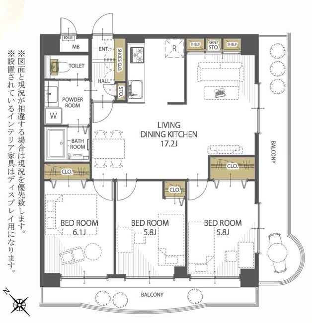 ダイアパレス博多駅前 間取り図