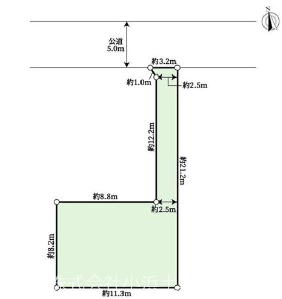 【非公開】藤沢市円行１丁目　中古戸建 全体区画図