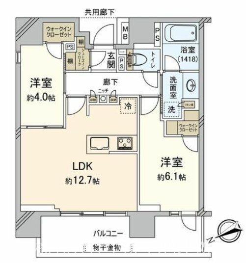 【非公開】グレーシア湘南江ノ島 間取図・土地図