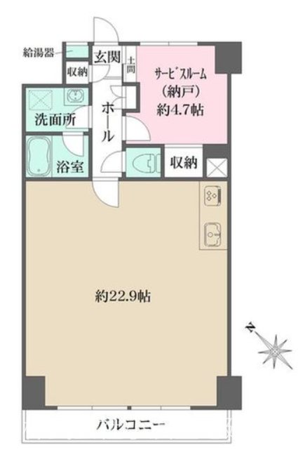 【非公開】ルックハイツ江の島 間取図・土地図