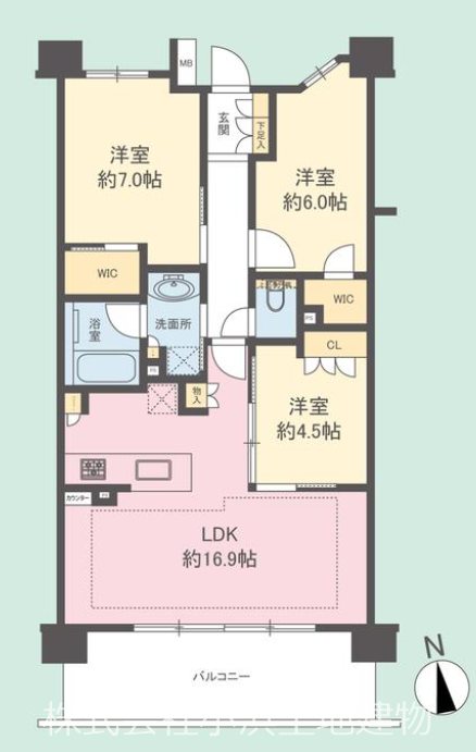【非公開】レーベン鵠沼海岸BLUE NOVA 間取図・土地図