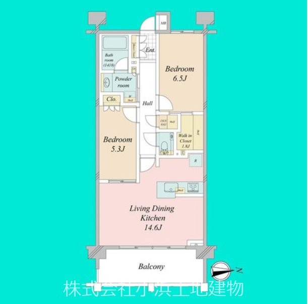 ウェリス茅ヶ崎東海岸南 間取図・土地図