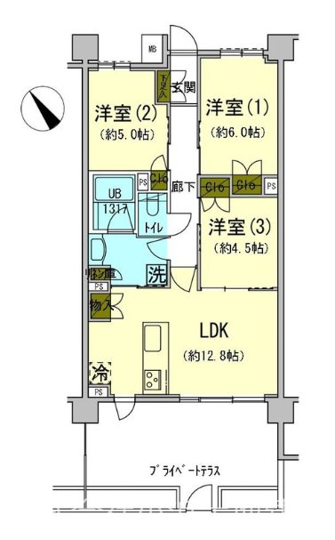 【非公開】セルアージュ湘南ヴァリエ 間取図・土地図