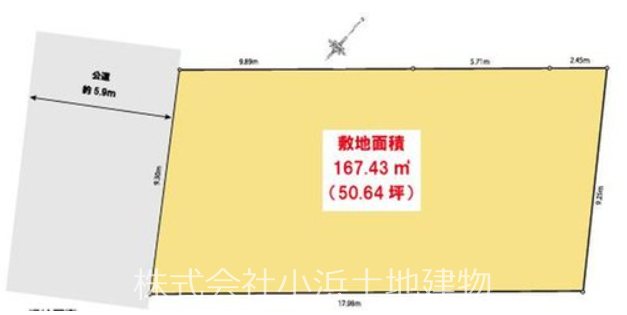 【非公開】藤沢市辻堂東海岸１丁目　売地 間取図・土地図