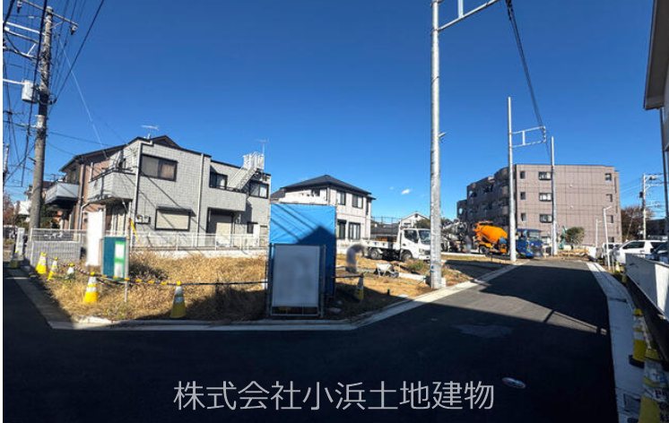 茅ヶ崎市出口町　新築戸建　５号棟 現地写真（前面道路含む現地写真）