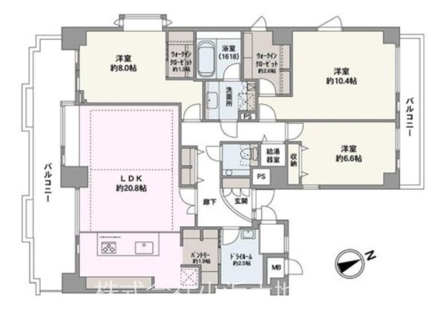 【非公開】藤和江ノ島ホームズステージⅠ 間取図・土地図