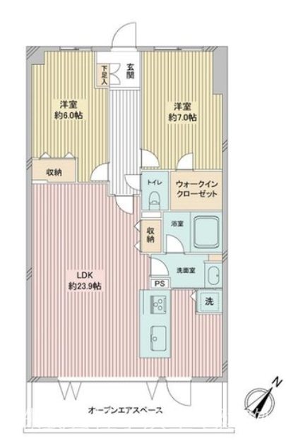 【非公開】グランシティ湘南海岸マリナージュスクエア 間取図・土地図