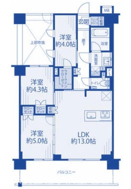 【非公開】パレステージ茅ヶ崎Ⅱ 間取図・土地図