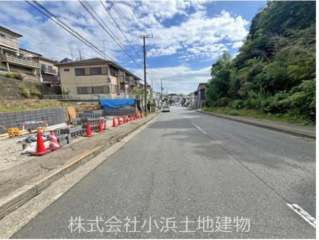 【非公開】藤沢市大鋸　新築戸建　Ｃ号棟 現地写真（前面道路含む現地写真）