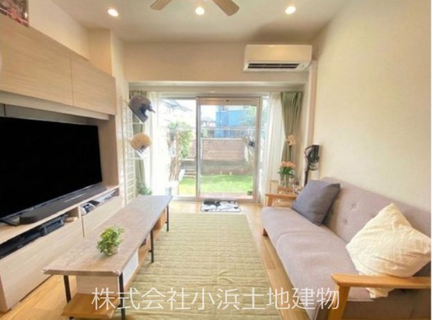 【非公開】鵠沼パークハウス  内観写真（リビング）