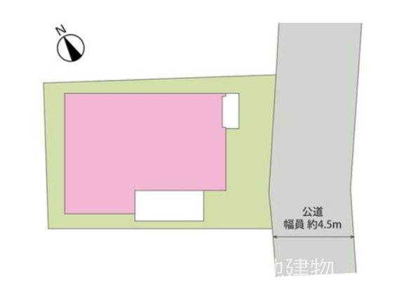 【非公開】茅ヶ崎市浜之郷　中古戸建 全体区画図