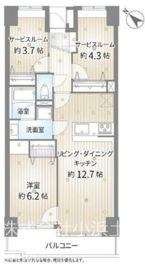 【非公開】シーサイド片瀬江ノ島 間取図・土地図