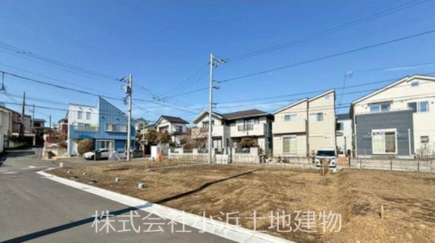 【非公開】藤沢市高倉　売地 現地写真（前面道路含む現地写真）