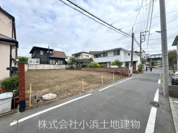 【非公開】藤沢市片瀬海岸２丁目　売地 現地写真（前面道路含む現地写真）