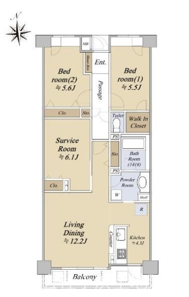 【非公開】グレイス藤沢善行パークステージ 間取図・土地図