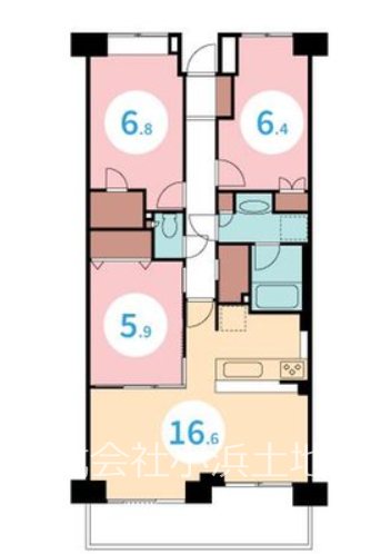 【非公開】グレーシア湘南ライフタウン 間取図・土地図