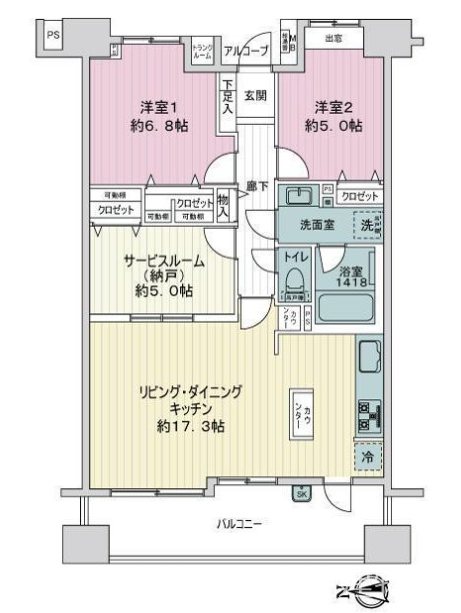 【非公開】グラン・コート湘南茅ヶ崎 間取図・土地図